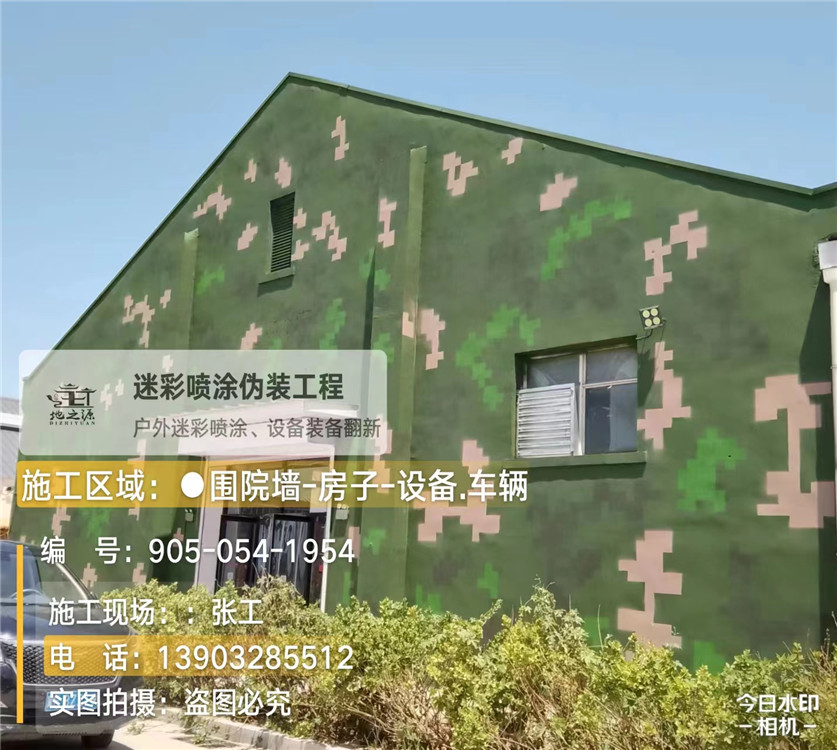 北辰外墙数码迷彩漆施工报价清单（100㎡标准墙面测算）